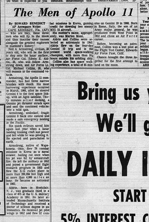 The Eagle Archives: July 6, 1969